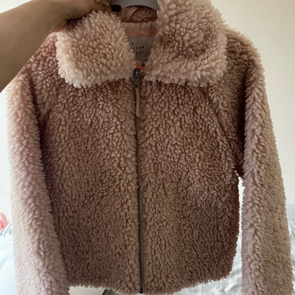 a new day Pink Sherpa Jacket- target
